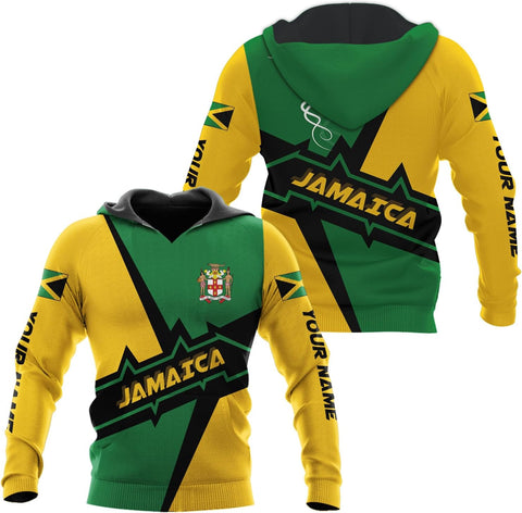 Personalized Jamaica Hoodie - Men & Women Jamaican Pride Shirt Gifts