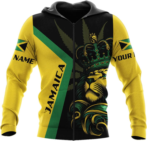 Personalized Jamaica Hoodie - Men & Women Jamaican Pride Shirt Gifts