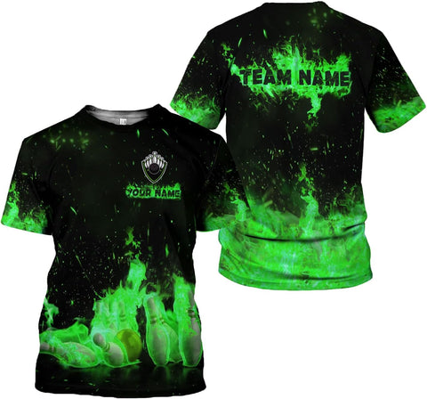 Custom Bowling Shirts, Personalized Name Bowling Shirts Unisex, Bowling Jerseys for Men & Women, Team Bowling Shirt Gift