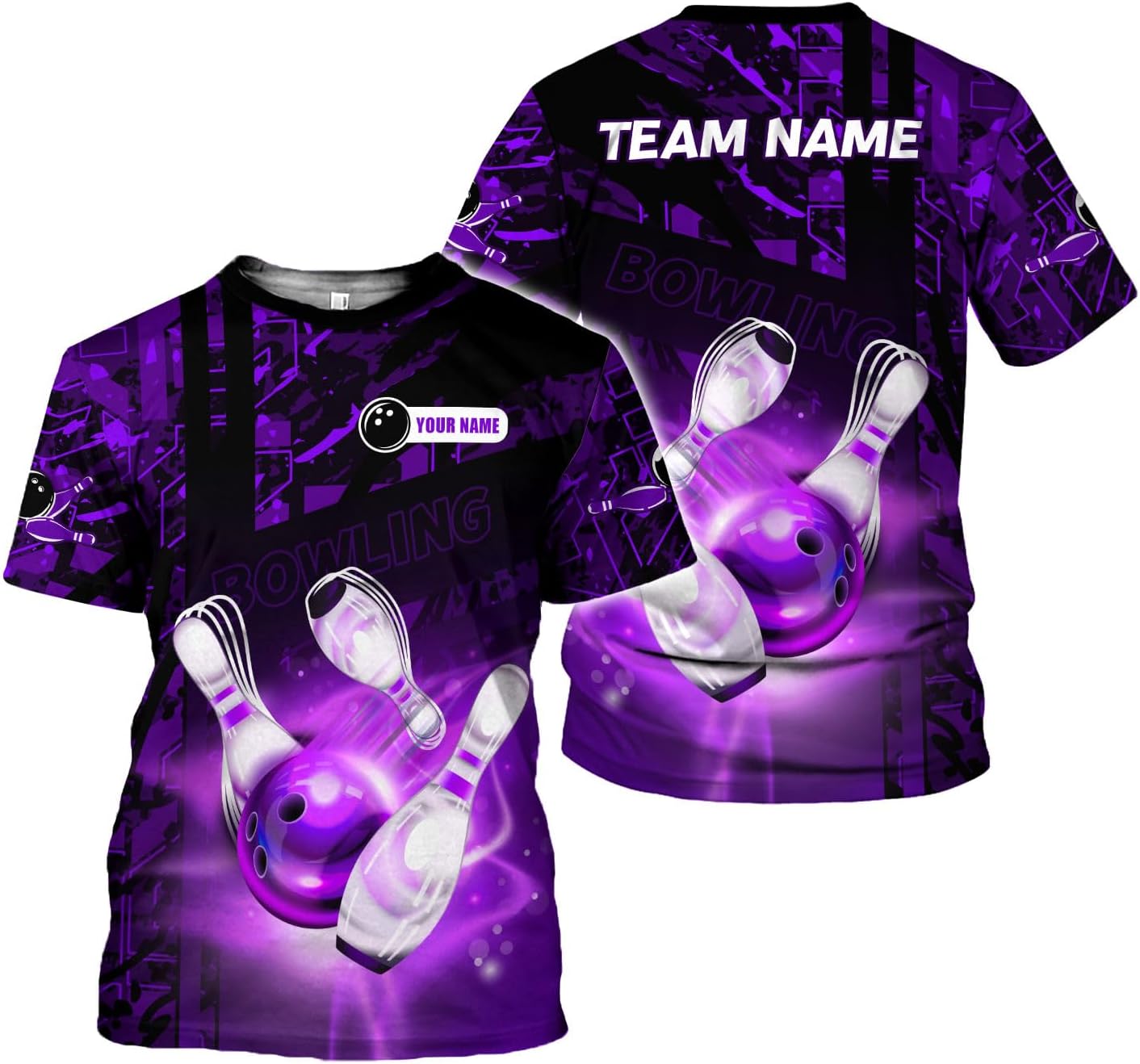 Mostprints Custom 3D Bowling Shirts Personalized for Men and Women - Unique Team Shirt & Gifts for Bowling Lovers