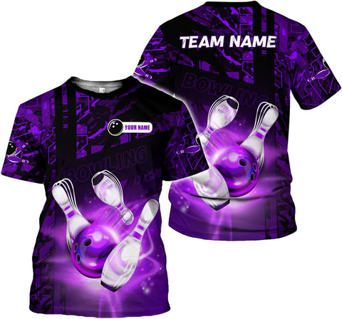 Rivelus Custom 3D Bowling Shirts Personalized for Men and Women - Unique Team Shirt & Gifts for Bowling Lovers