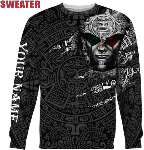 Mostefy Personalized Name Mexican Hoodie 3D, Customized Mexico Hoodies for Men and Women