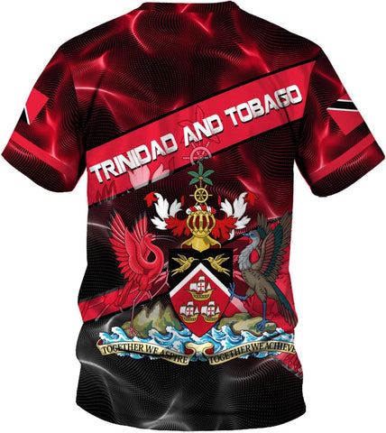 Rivelus Personalized Trinidad and Tobago Clothing 3D, Trinidad and Tobago Shirt, Trinidad Pride Gift T-Shirt S-5XL