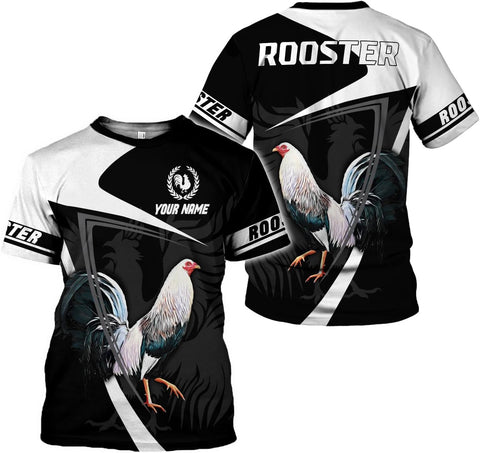 Mostefy Personalized Name Rooster Hoodie 3D, Gallos De Pelea, Chicken Sweatshirt, Chicken Hoodie for Men and Women S-5XL
