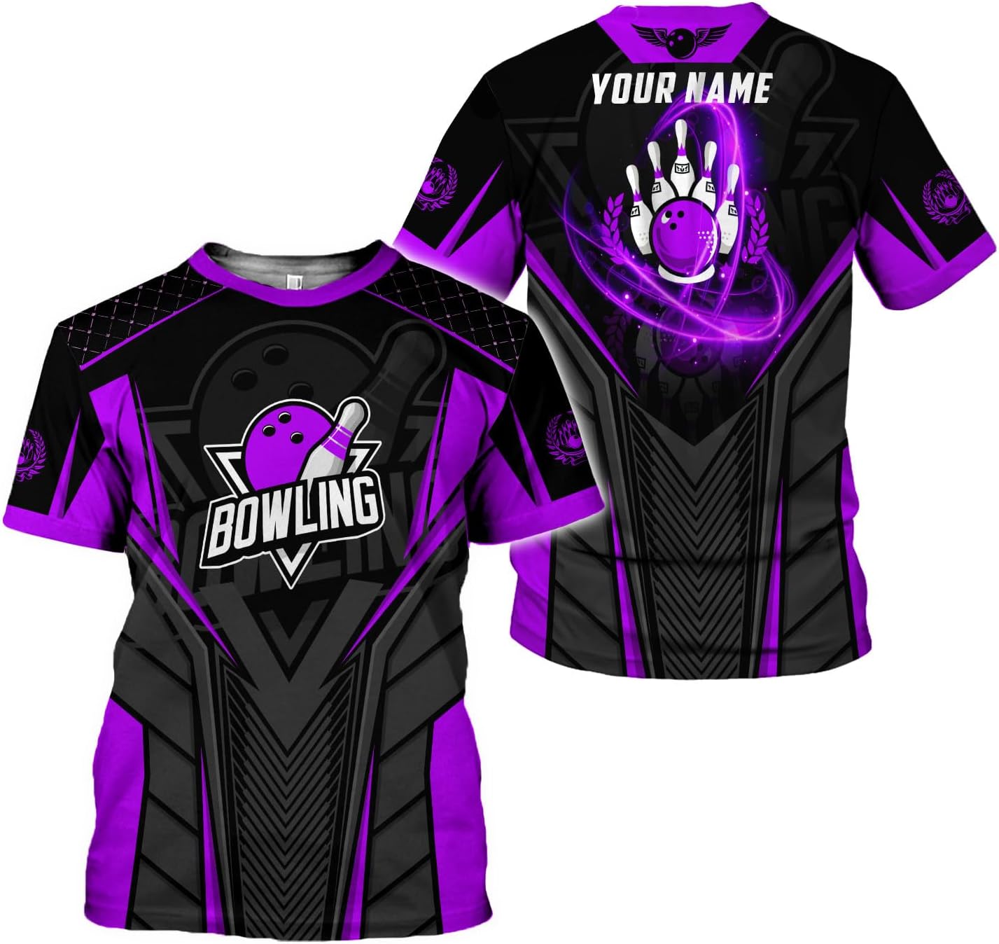 Custom Bowling Shirts, Personalized Name Bowling Shirts Unisex, Bowling Jerseys for Men & Women, Team Bowling Shirt Gift