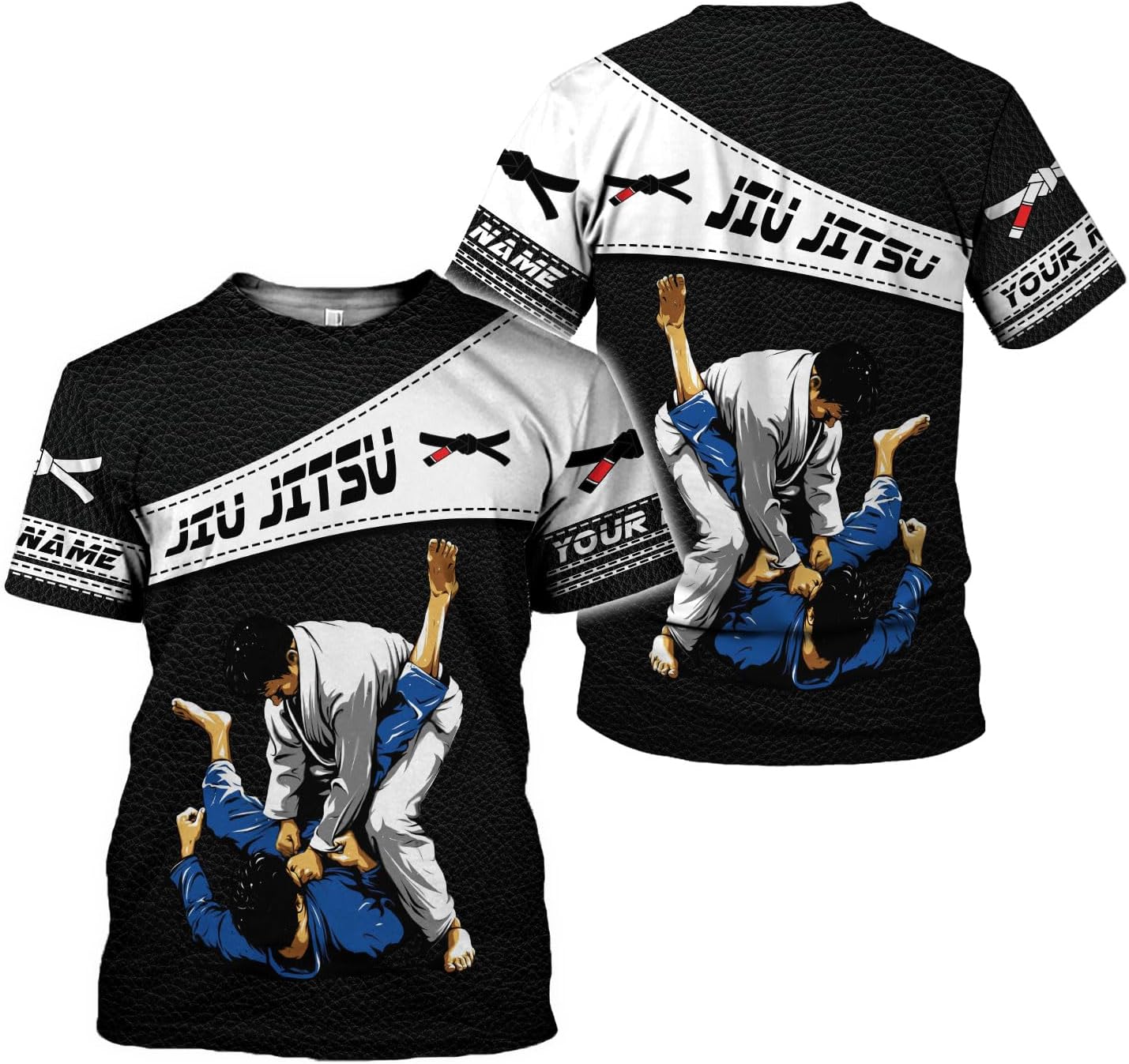 Personalized Jiu Jitsu 3D Shirts for Men, Women, Kids, Unisex - HD298