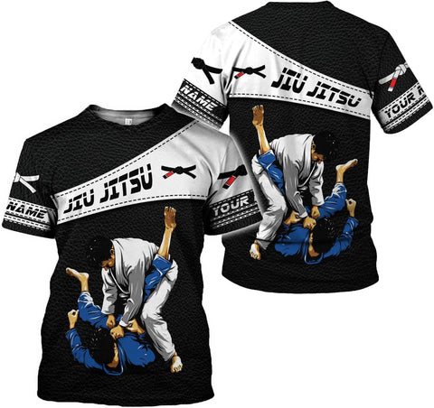 Personalized Jiu Jitsu 3D Shirts for Men, Women, Kids, Unisex - HD298