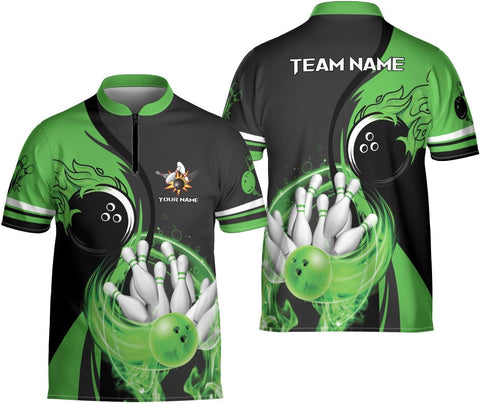 Ligthuy Personalized Bowling Jersey 3D, Bowling Shirts for Team, Bowling Shirt Unisex for Men Women, Bowling Shirts for Men