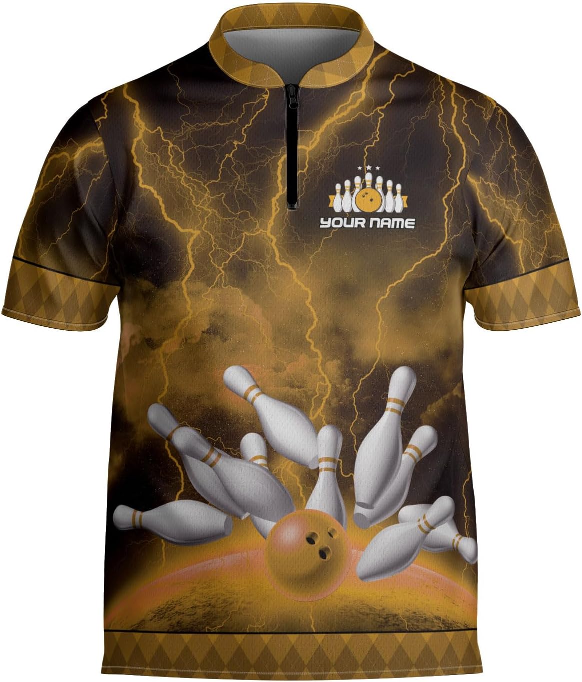 Artparel Personalized Bowling Jersey 3D Custom Bowling Shirts for Team Bowling Shirt Unisex for Men Women Bowling Jerseys 3D
