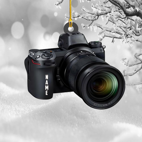 Royal Fight Personalized Camera Ornament Camera Xmas Ornament Gift 2023 Photography Christmas Ornaments ift for New Photographer Ornament Camera Gifts Camera Lover Gifts (Camera 7)