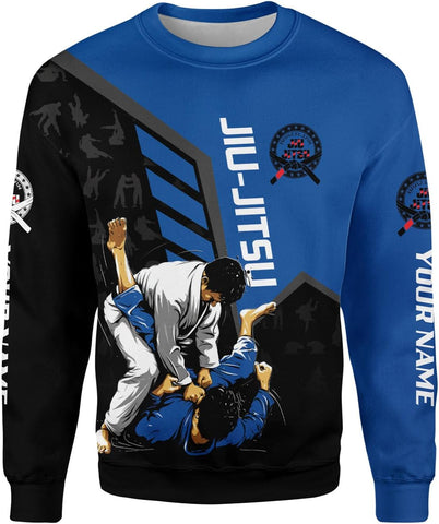 Personalized Jiu Jitsu 3D Shirts for Men, Women, Kids & Teens, Unisex, HD297