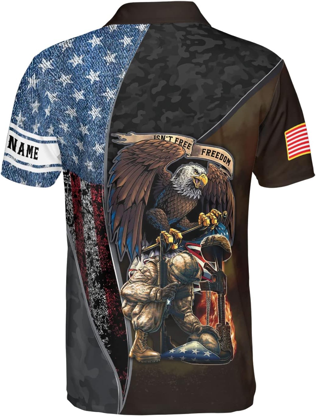 Personalized Army Veteran Shirt, Army Polo 1 - S-5XL