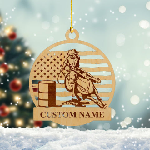 MAPrints Personalized Cowboy Ornament, Horse Ornament 2024, Cowboy Christmas Ornaments, Boy on Horse, Western Cowgirl Ornaments, Cowboy Boots and Hat Christmas Ornament (CB 6)