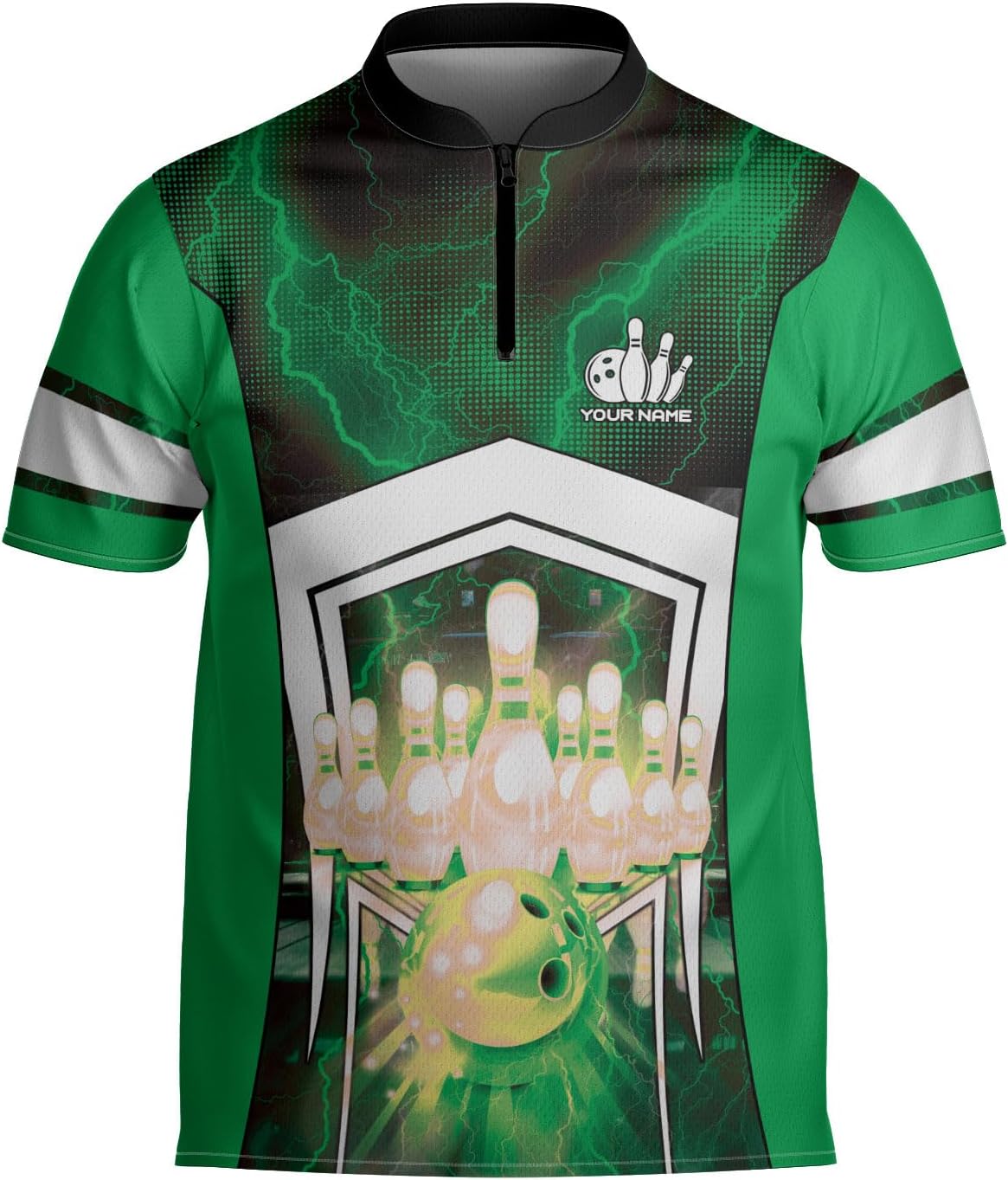 mostprints Personalized Bowling Jersey Gift 3D Custom Bowling Shirts for Team Name Bowl Bowler Shirt Unisex Cool Men Women