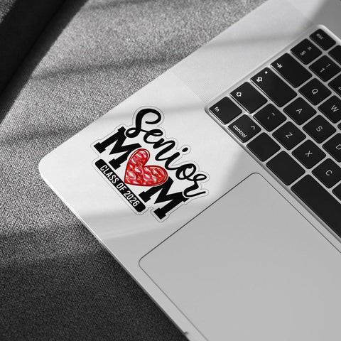 3Pcs Senior Mom Class of 2026 Sticker, Graduation Sticker, Class of 2026 Sticker, Grad Bumper Sticker Decal, Senior Mom Sticker, Senior Sticker - Stickers for Laptop Water Bottle Phone Car Helmet 3"