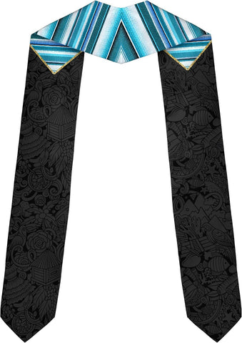 Pretyprints Honduran Graduation Sash, Custom Honduran American Flag Graduation Sash 2025, Honduras Graduation Stole