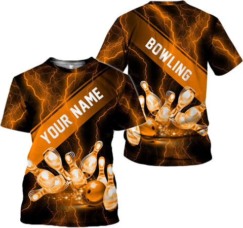 mostprints Personalized Name Bowling Shirts for Men & Women, Bowling Shirts for Team Bowling, Bowling Shirts Gift Unisex