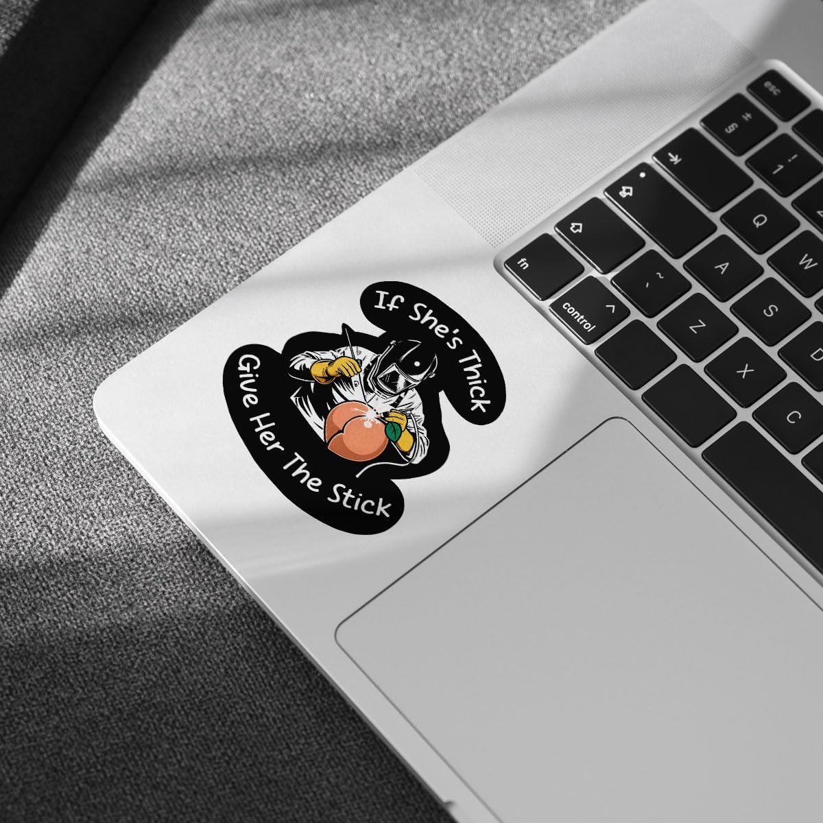 (3Pcs) IF She's Thick Give Her The Stick Sticker, Funny Welding Decals, Only Welders Sticker, Welding Mask Decal, Ironworker Decal - Stickers for Laptop Water Bottle Phone Car Window Helmet 3 Inches
