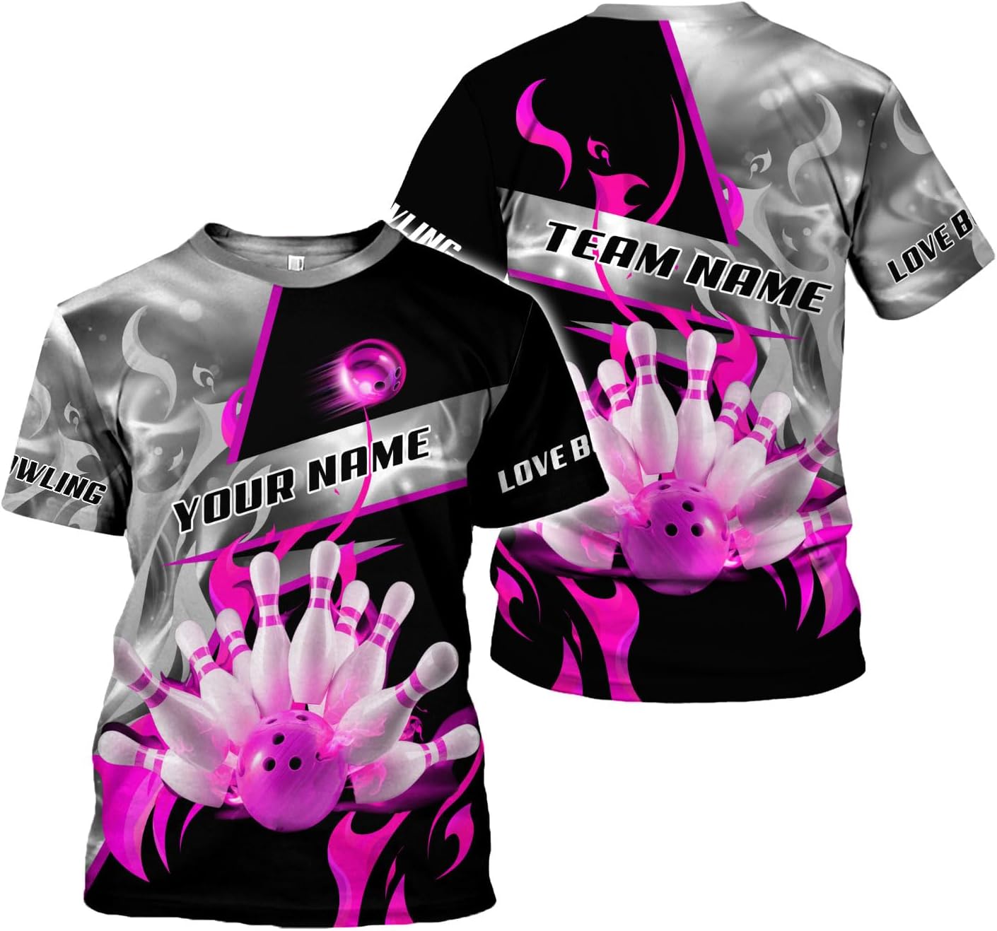 Mostprints Custom 3D Bowling Shirts Personalized for Men and Women - Unique Team Shirt & Gifts for Bowling Lovers