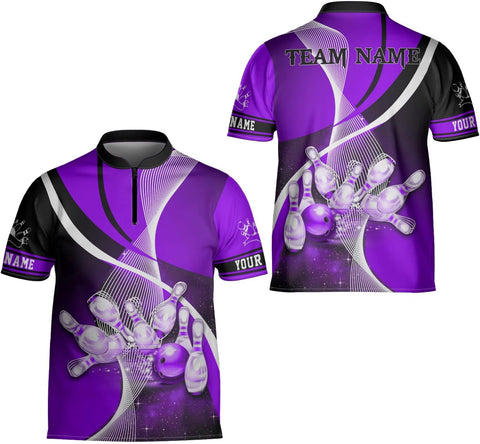 Ligthuy Personalized Bowling Jersey 3D, Bowling Shirts for Team, Bowling Shirt Unisex for Men Women, Bowling Shirts for Men
