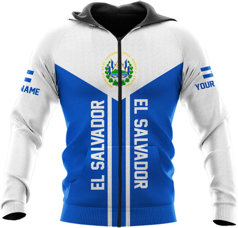 AOVL Custom El Salvador 3D Shirt for Men Camiseta De El Salvador Flag Shirt Salvadorans Pride Jersey El Salvadoreña Tshirt