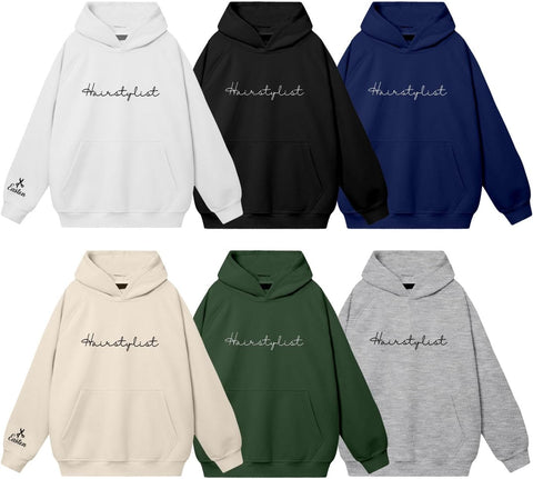 MAPrints Personalized Embroidered Hair Stylist Sweatshirt, Hairdresser Salon Hoodie, Hair Stylist T -Shirt, Gifts For Barber