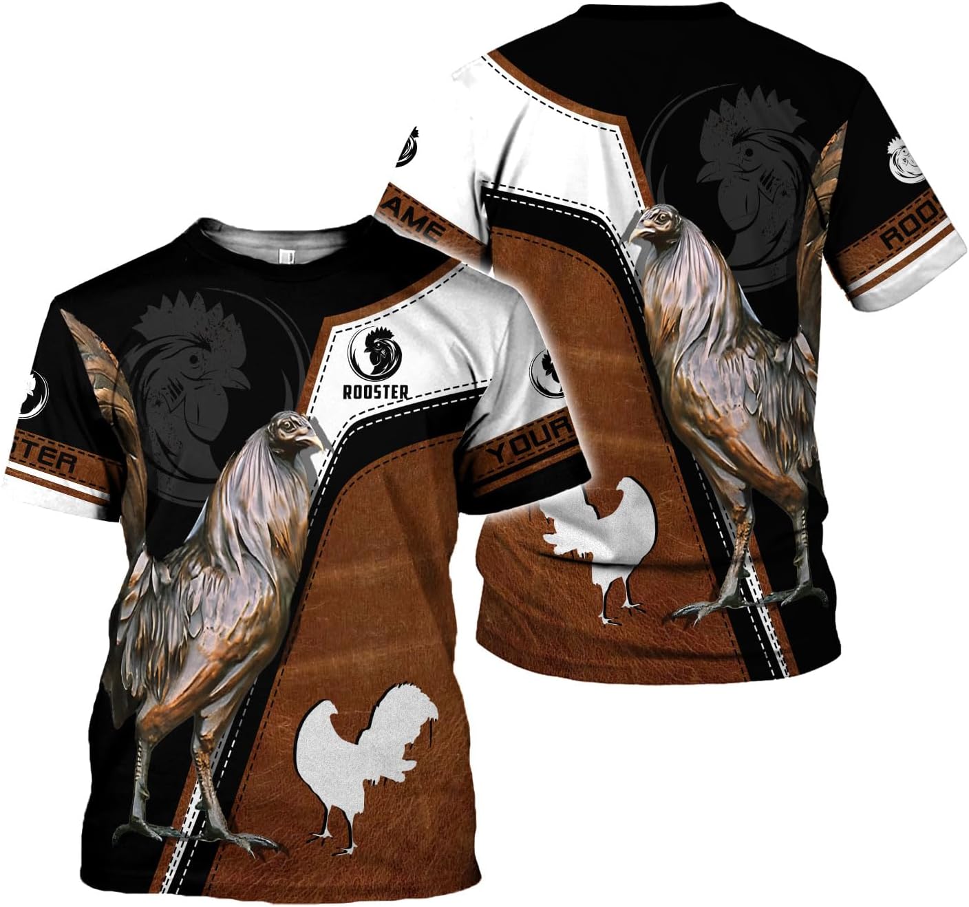 MoonArt Personalized Name Mexican Shirts for Men, Rooster Mexico Shirts for Men, Mexico Shirt Eagle Flag Mexican Eagle