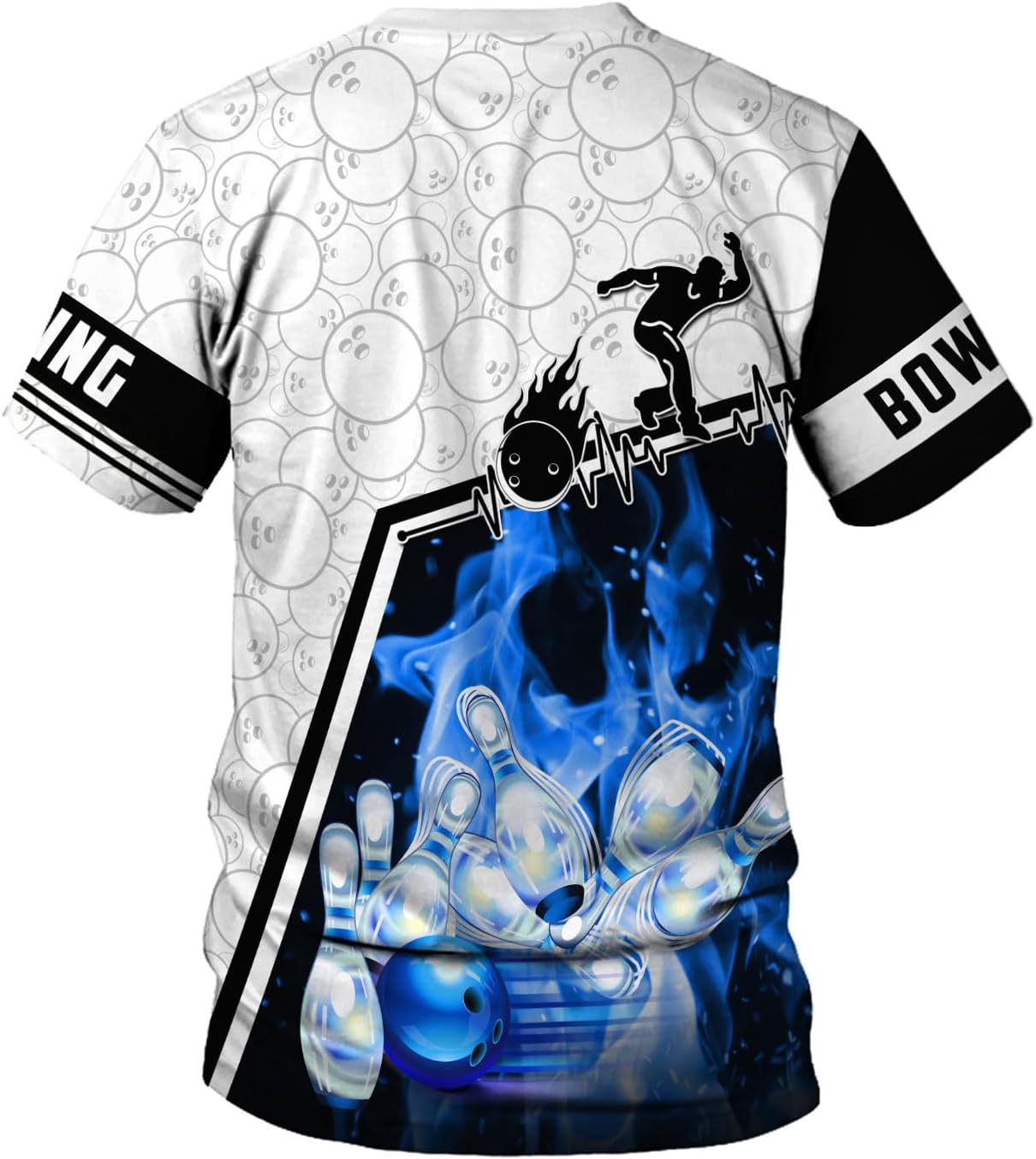 Intenprints Personalized Bowling Shirt Custom Bowling Shirts Bowling Gift Bowling Shirts for Women & Men Bowling Shirt Team
