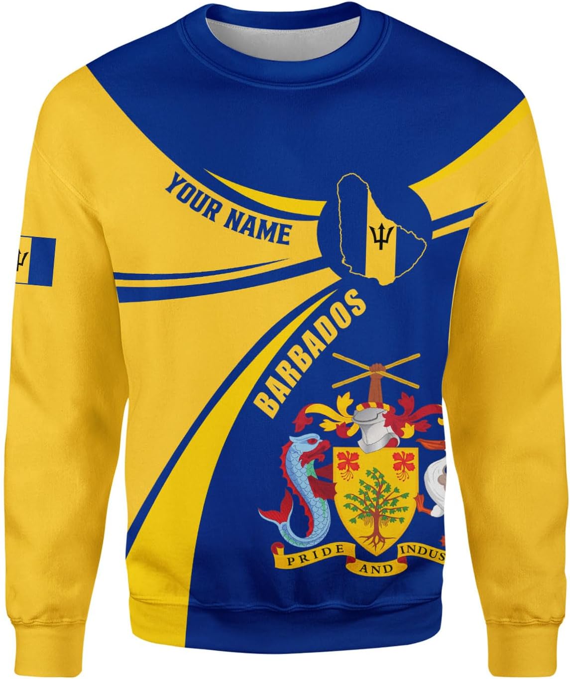 Parvii Personalized Barbados Shirts for Men & Women, Barbados Flag Shirt Barbados Tshirt, Barbados Shirt Barbados Souvenirs