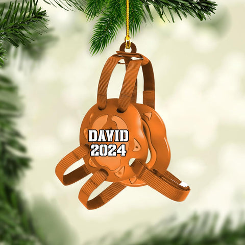 Personalized Wrestling Christmas Ornament 2024 Wrestling Christmas Ornament Gift for Wrestling Player Wrestling Christmas Tree Ornaments for Boys or Girls (Acrylic, Style 10)
