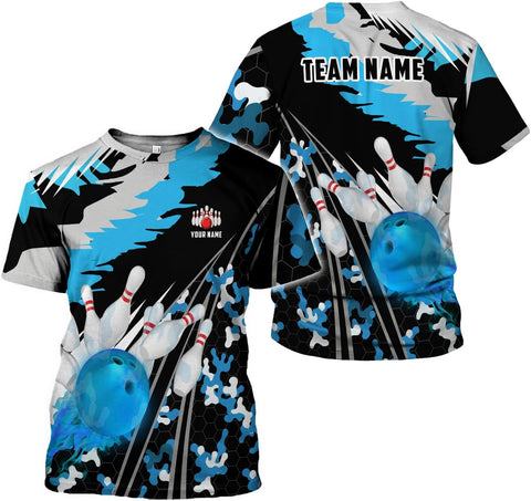 Mostprints Custom 3D Bowling Shirts Personalized for Men and Women - Unique Team Shirt & Gifts for Bowling Lovers