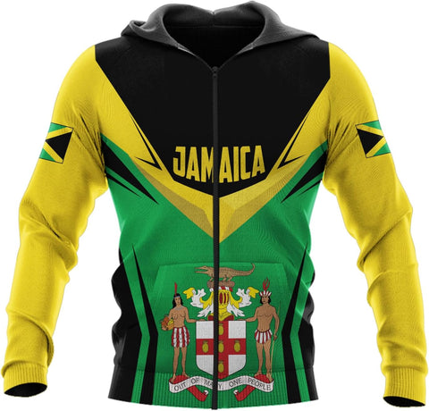 Personalized Jamaica Hoodie - Men & Women Jamaican Pride Shirt Gifts