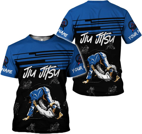 Personalized Jiu Jitsu 3D Shirts for Men, Women Jiu Jitsu Shirt, Jiu Jitsu Gifts, Jiu Jitsu T Shirt, Jujitsu Gifts (HD296)