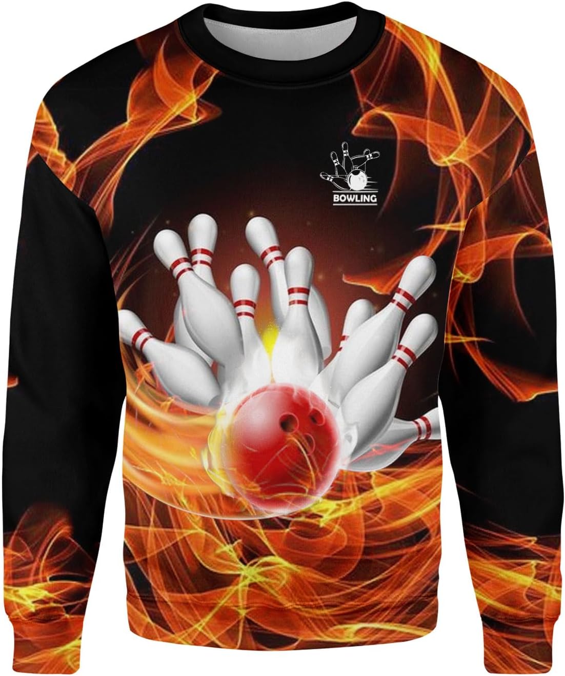 Pretyprints Personalized Bowling Shirt - Custom Bowling Gift for Women & Men