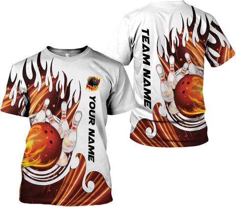 AOVL Custom Bowling Shirts for Men Bowling Shirts Bowling Shirts Unisex Bowling Jerseys for Men Custom Bowling Shirts for Men
