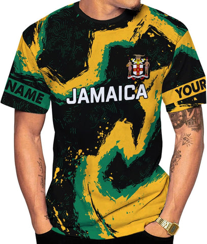 Mostprints Personalized Jamaica Hoodie Camisa Jamaica Hoodies Jamaica Sweaters Shirts Men & Women Jamaican Pride Shirt Gifts