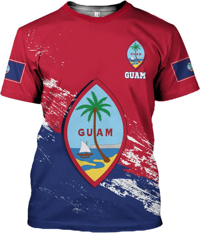 Artparel Personalized Guam Shirts Guahan Pride Shirt Guamanian T-Shirt Guahan Shirts for Men Women Guam Gifts S-5XL