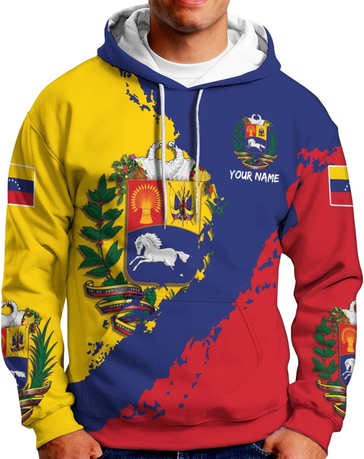 Personalized Name Venezuela Shirt, Flag Venezuelan Pride Roots T-Shirt, Sweatshirt, Zip Hoodies Gift for Men and Women