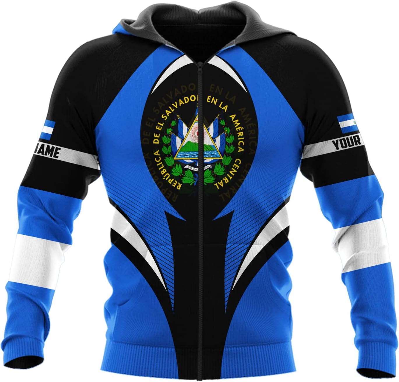 AOVL Custom El Salvador 3D Shirt for Men Camiseta De El Salvador Flag Shirt Salvadorans Pride Jersey El Salvadoreña Tshirt