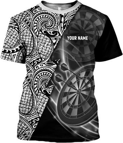 Mostprints Personalized Name Dart Shirts 3D, Mens Dart Shirts, Dart Shirts for Teams, Funny Dart T-Shirts for Men and Women