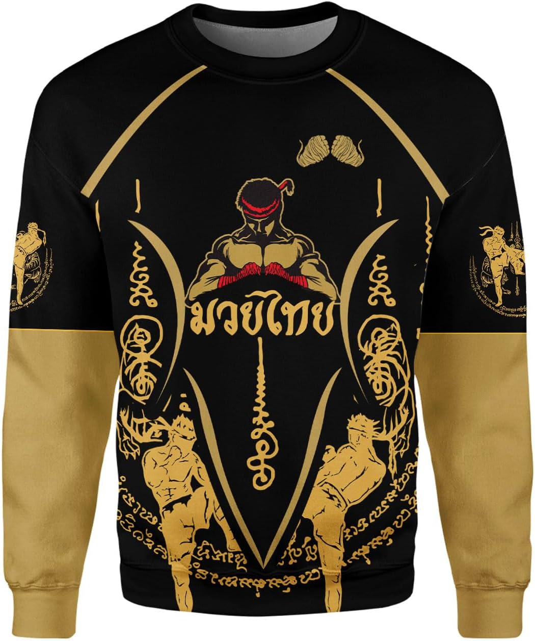 MAPrints Personalized Name Muay Thai Pride Shirt for Men