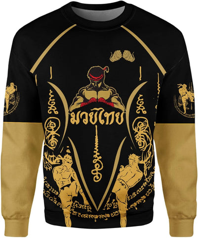 MAPrints Personalized Name Muay Thai Pride Shirt for Men