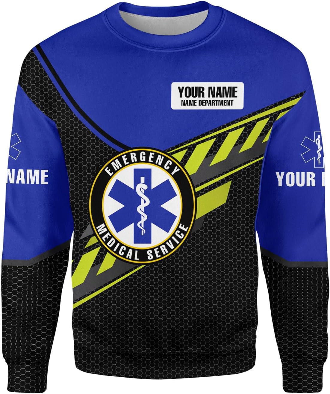 Custom EMS EMT Shirts Men Women, Personalized Paramedic Uniform Emergency Medical Technician Apparel, EMS Week Gifts