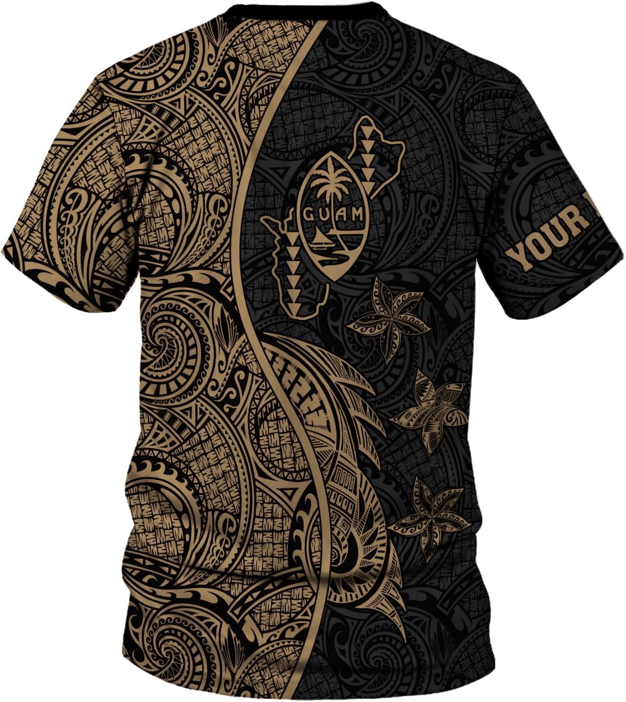 MoonArt Personalized Guam Shirt - Guahan Pride Tshirt for Men & Women - Guam Gifts Tee