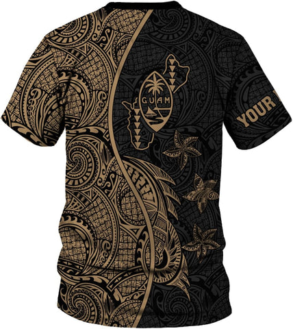 MoonArt Personalized Guam Shirt - Guahan Pride Tshirt for Men & Women - Guam Gifts Tee