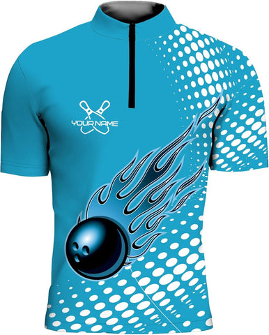 LigtHuy Personalized Bowling Jersey 3D, Bowling Shirts for Team, Bowling Shirt Unisex for Men Women, Bowling Shirts for Men 3