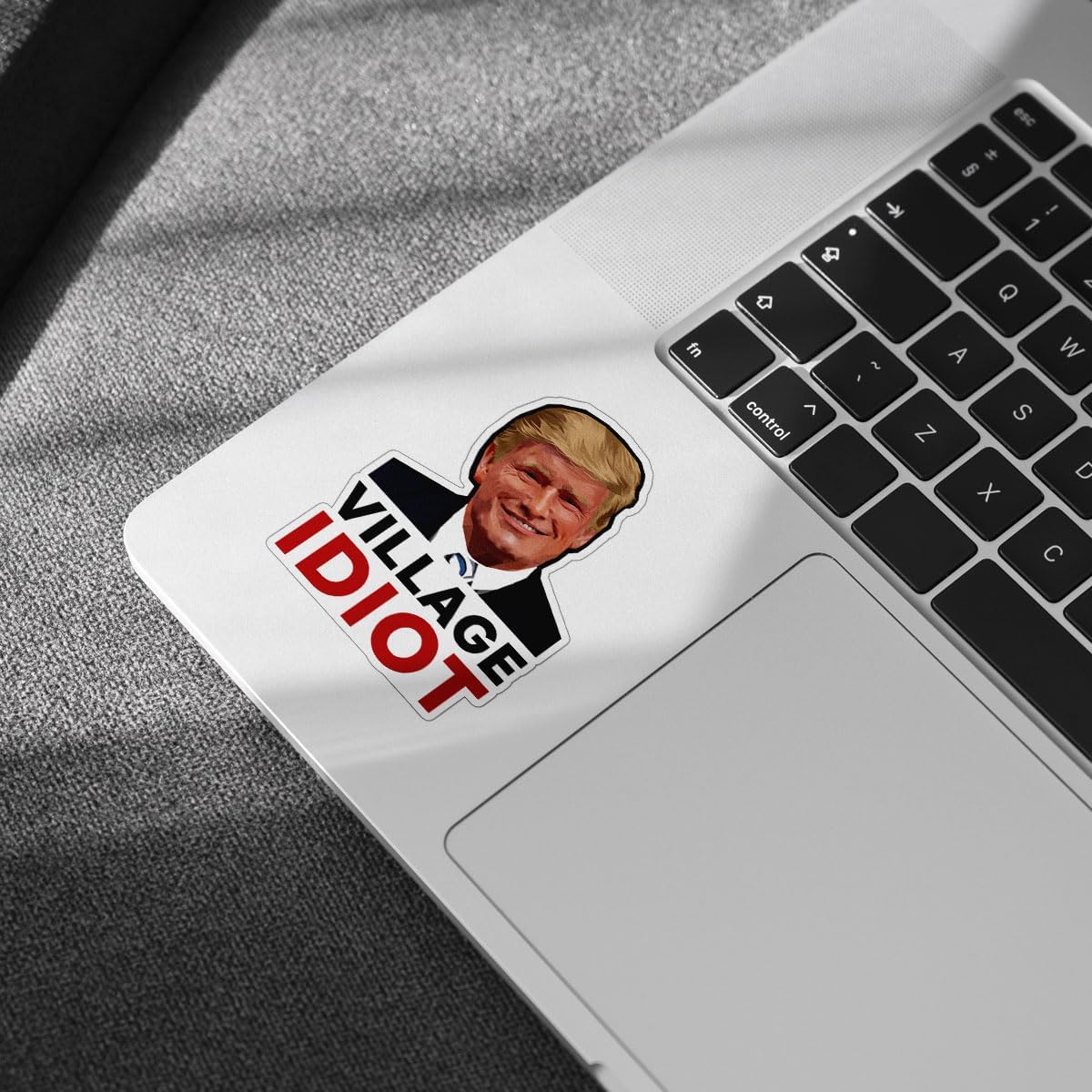 3 Pcs Trump Village Idiot Sticker, Anti Trump Sticker for Laptop Water Bottle Phone Car Window Helmet Vinyl Stickers 3 Inches