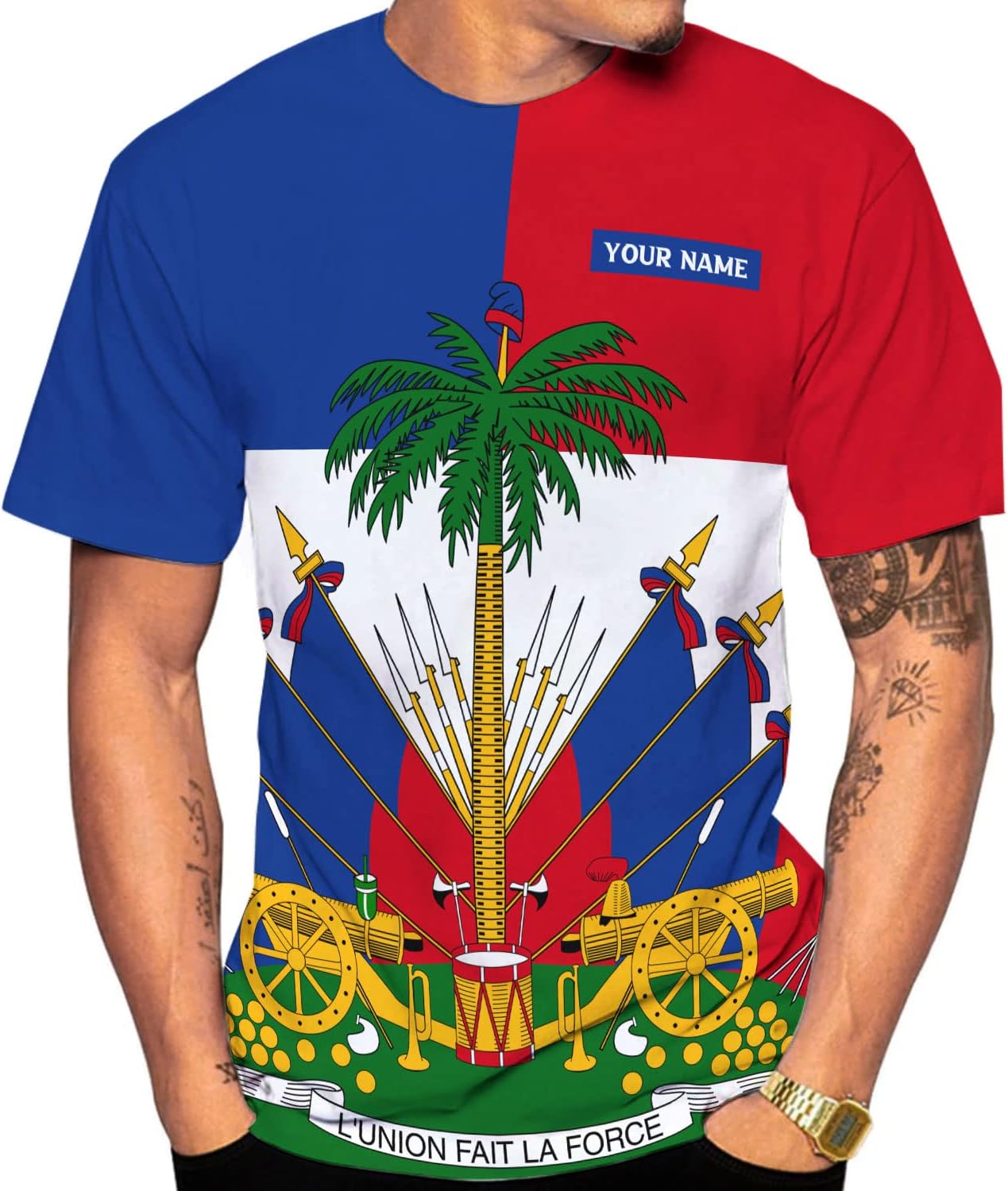 Personalized Haiti Shirt, Haitians Flag Pride Shirt, Haiti Shirts for Men & Women, Haitian Pride Tshirt, Haitian Flag Shirt