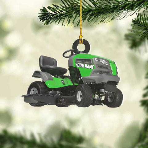 Personalized Lawnmower Ornaments 2024, Landscaper Christmas Ornament Lawnmower Ornament, Lawnmower Christmas Ornament Lawn Mower Ornaments Lawn Mower Riding Ornament Tree Hanging Xmas Gift (LM10)