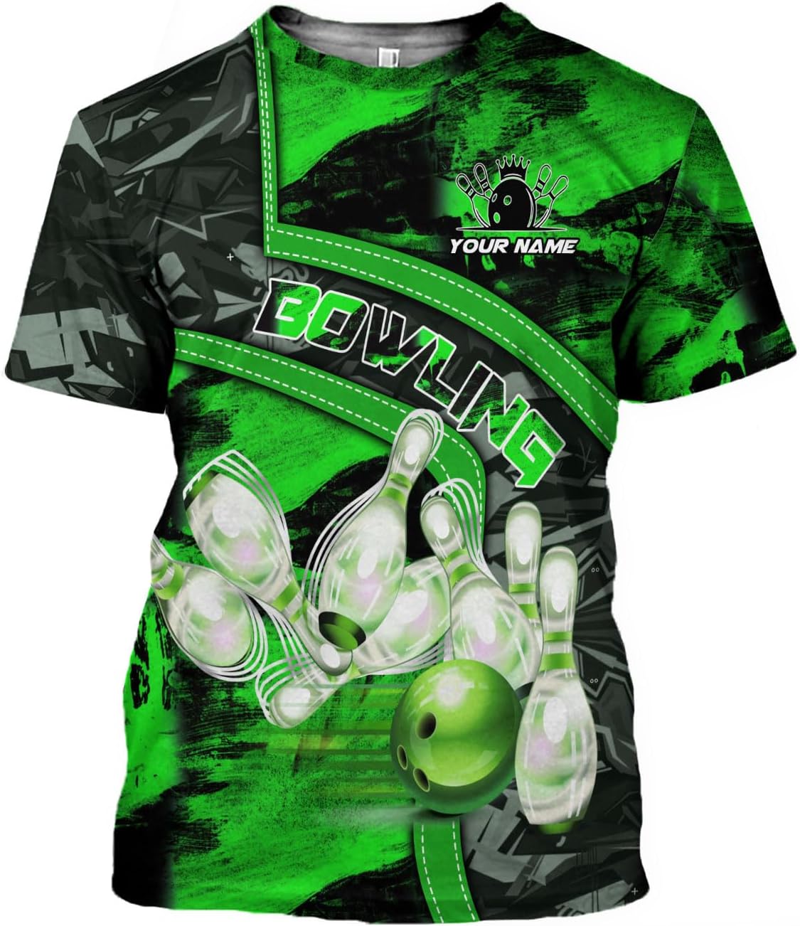 Intenprints Personalized Bowling Shirt Custom Bowling Shirts Bowling Gift Bowling Shirts for Women & Men Bowling Shirt Team